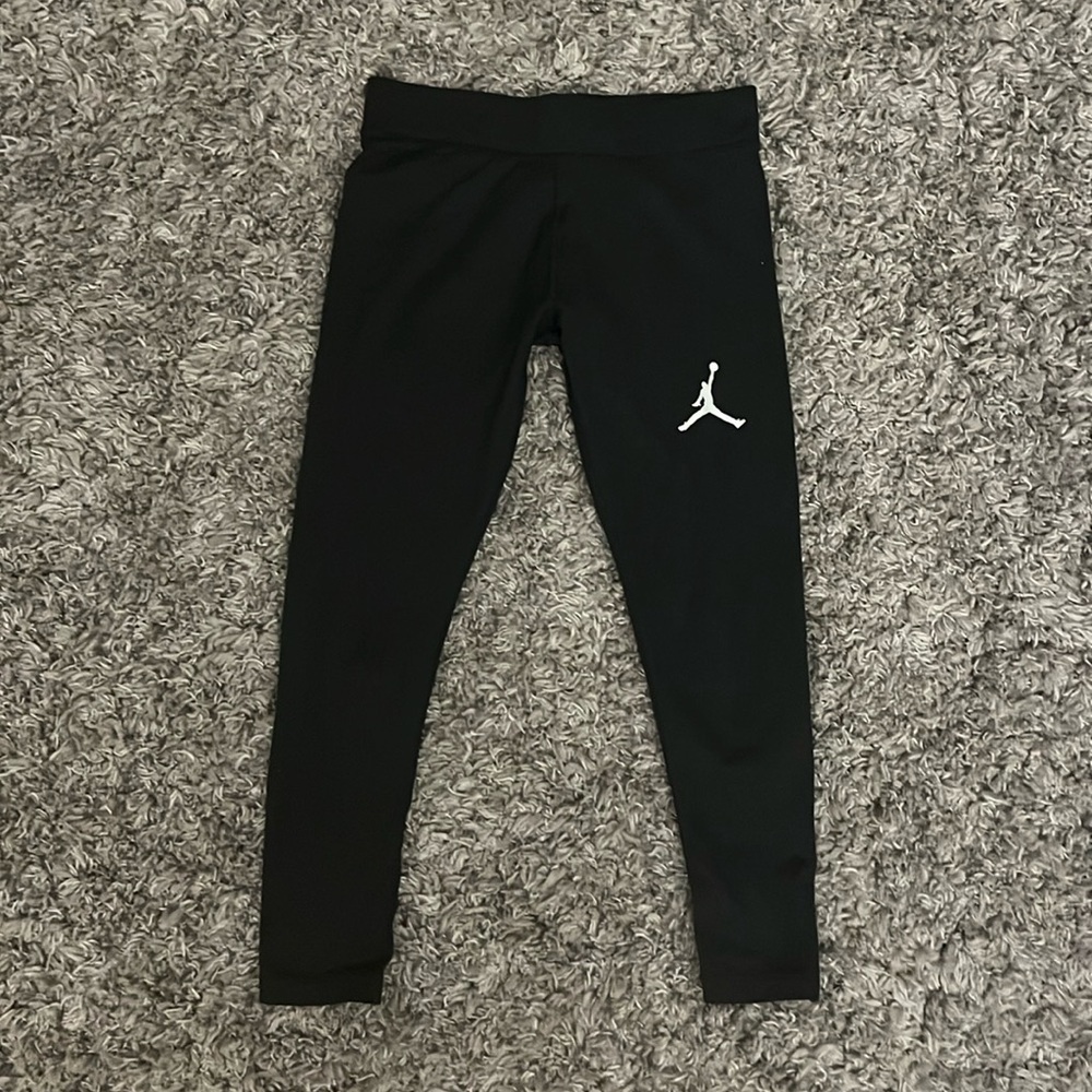 Jordan leggings. Black size 10-12 medium